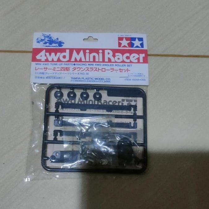 mini 4wd angled roller set 15058 mij ori tamiya
