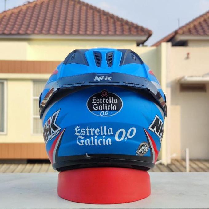 Spoiler NHK R6 | aksesoris variasi paket ganteng Helm Half Face NHK