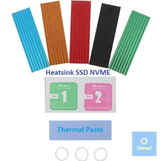 Heatsink N80 SSD NGFF NVME SATA Laptop Notebook Cooling Pendingin