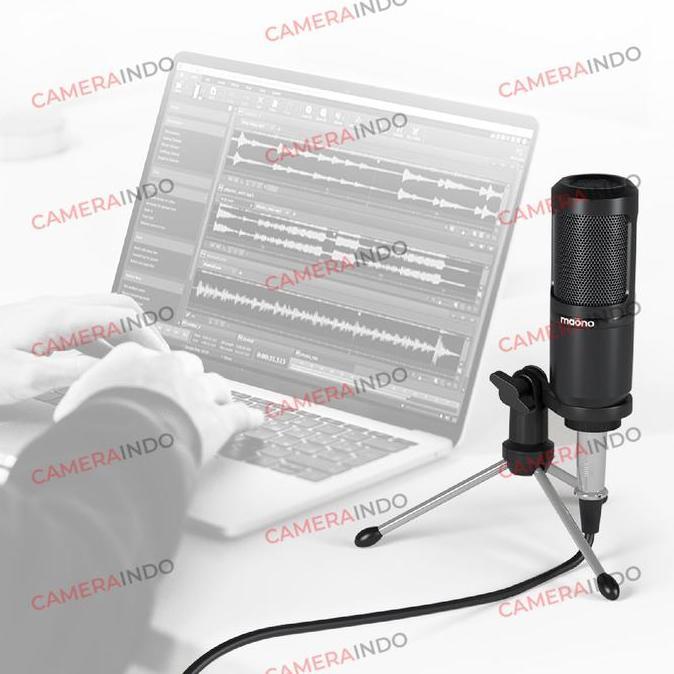 Mic MAONO AU-PM360TR Condenser XLR plus stand kit Recording mic