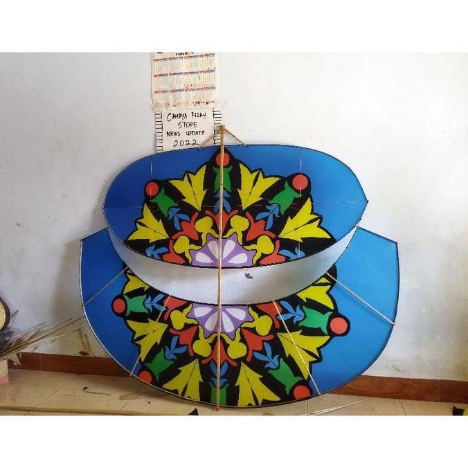 Layangan Gapangan Pegon lodoyo 1,5 meter HANYA RANGA RAKIT SENDIRI