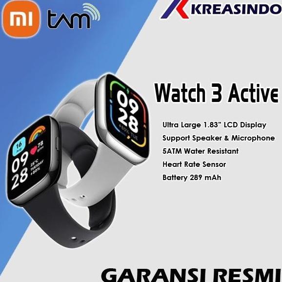 XIAOMI REDMI Watch 3 Active Smartwatch Garansi Resmi