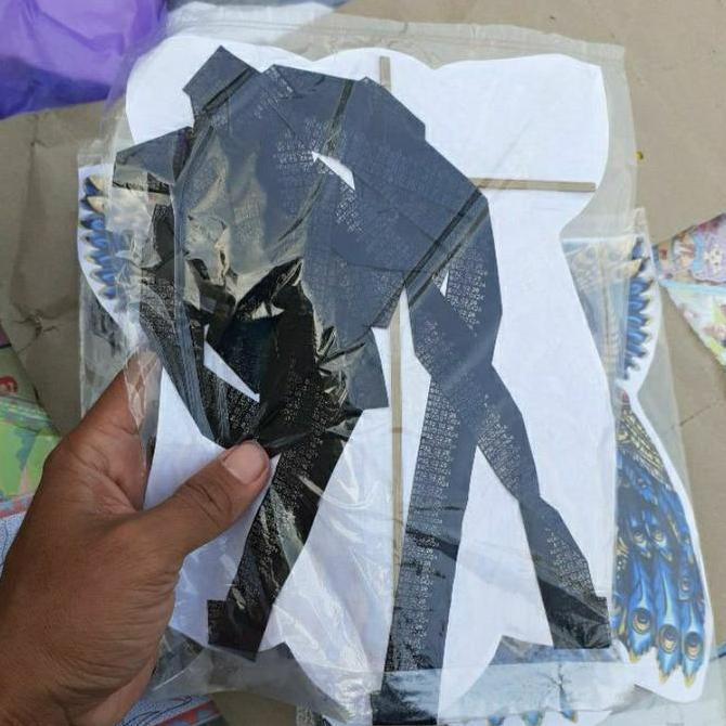 //TERLARIS layangan celepuk kertas mini