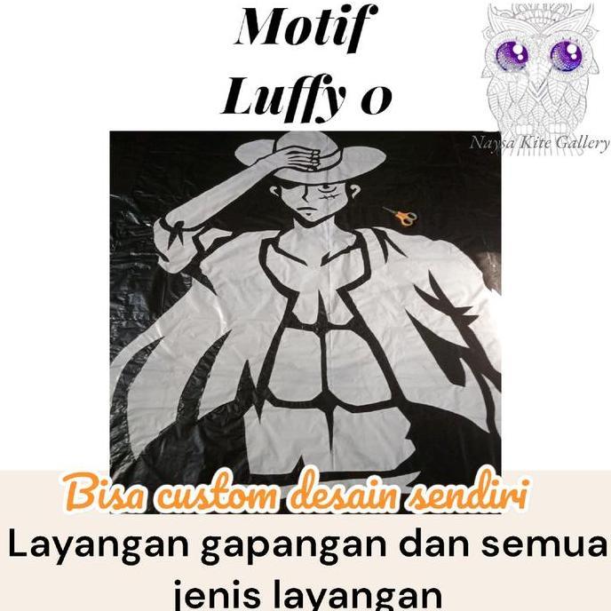 sampul plastik layangan karakter