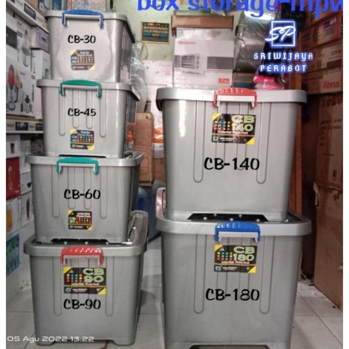 Kubika- Mpw Container Box | Container Box Silver Mpw 30-45-60-90-140-180 Liter