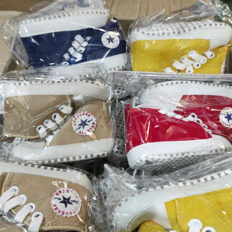 Termurah Cnvr Sepatu Casual Tali Anak Bayi Prewalker Laki-Laki Perempuan Newborn Vans