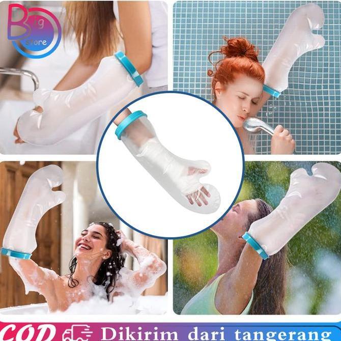 FKINAPE Sealcuff Pelindung Penutup Perban Mandi Tahan Air Sealcuff Penutup Luka Anti Air Perban Penu