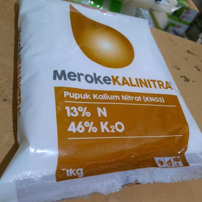 Okwemereza- Pupuk Kalinitra / Kno3 Putih Kemasan Original Pabrik 1Kg