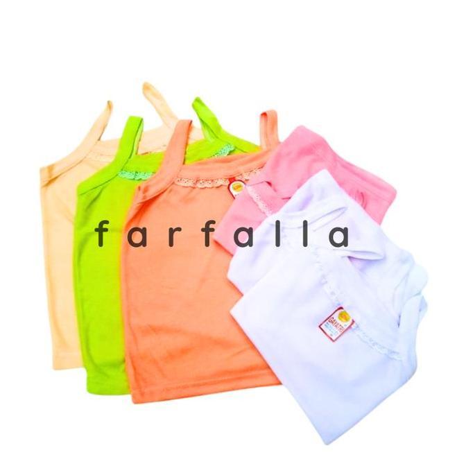 Ebijwaro- Kaos Dalam Singlet Renda Halus Wanita Dewasa Remaja Anak