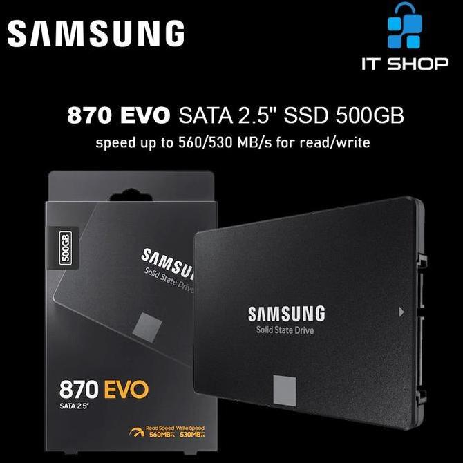 Samsung SSD SATA 870 EVO 500GB - SSD Internal for Computer & Laptop