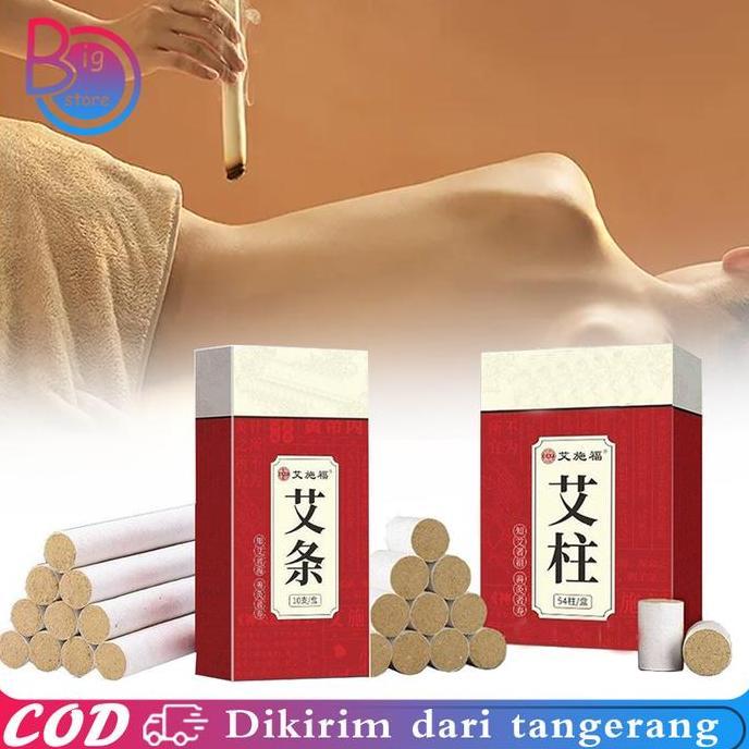 FKINAPE Moxa Stick Moksa Asap Moxibustion Moxa Batang Moksa Tanpa Asap