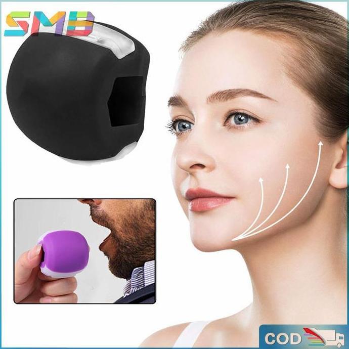 GIRARDY Bola Pelatih Rahang-Jawline Exercise-Alat Olahraga Otot Rahang