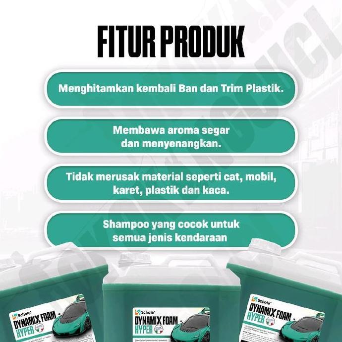Grosir Schole Dynamix Foam Hyper 20 L - Touchless Shampoo