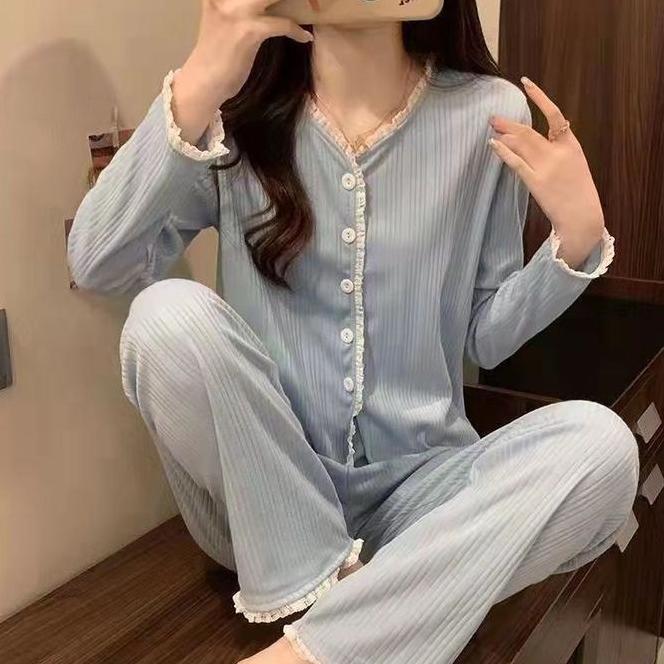 Lyne Sleepwear - Lyne Piyama Celana Panjang Lengan