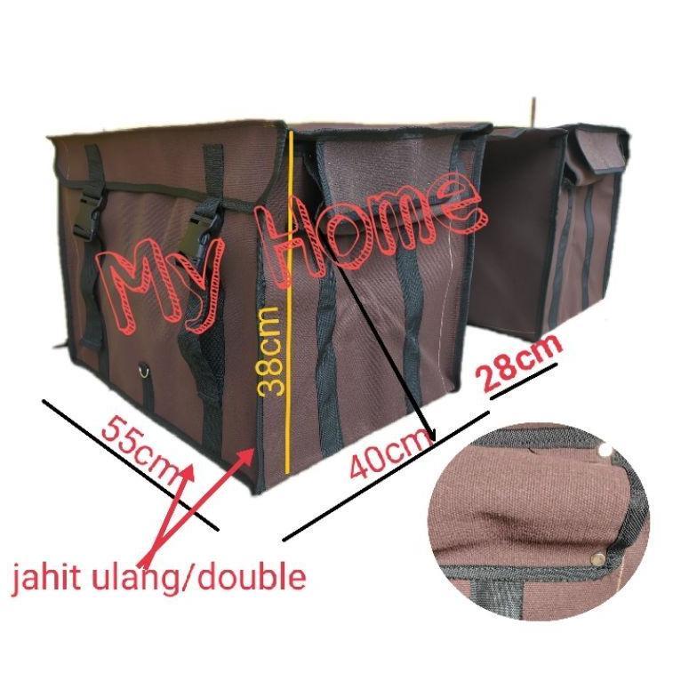 Tas Obrok Motor Kurir Kanvas Kuat