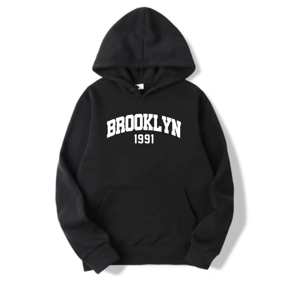 GARANSI JUMPER HOODIE BROOKLYN 1991 || BROOKLYN 1991 SWEATER HOODIE ( PRIA & WANITA )