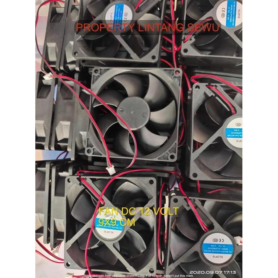 FAN KIPAS DC 12V 9X9CM fan kipas dc 12 v 9 x 9cm