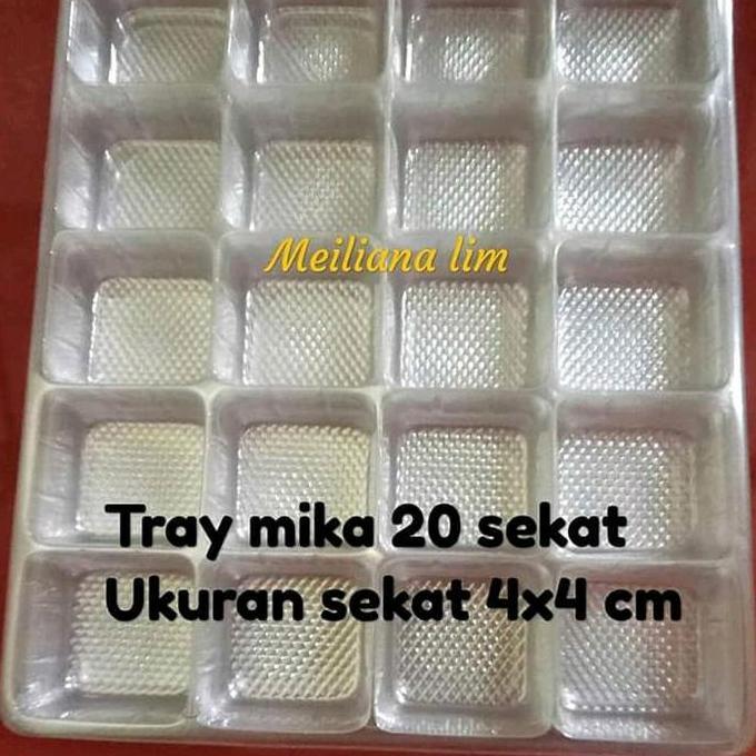New Dus Box Nastar/Lapis Legit Mini Mika Sekat 20 (Isi 10 Set)