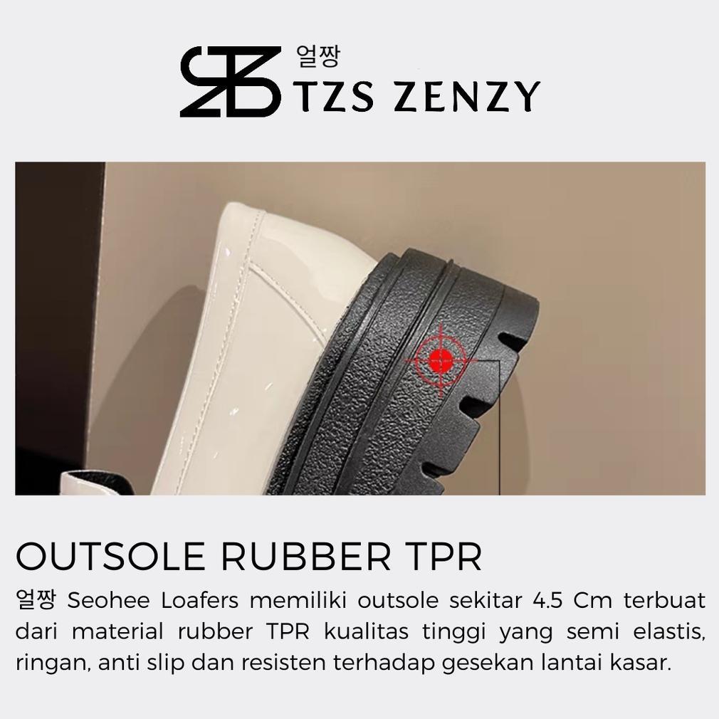 ORIGINAL TZS ZENZY SEOHEE LOAFERS - SEPATU LOAFERS WANITA - SEPATU PLATFORM WANITA - DOCMART WANITA