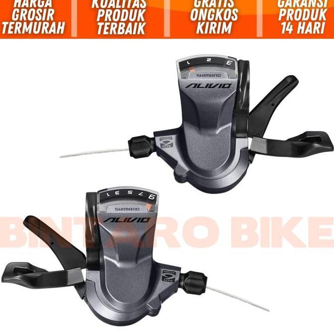Diskon Shifter Sepeda Shimano Alivio M4000 9 Speed Operan Gigi Sepeda Lipat Mtb Dll