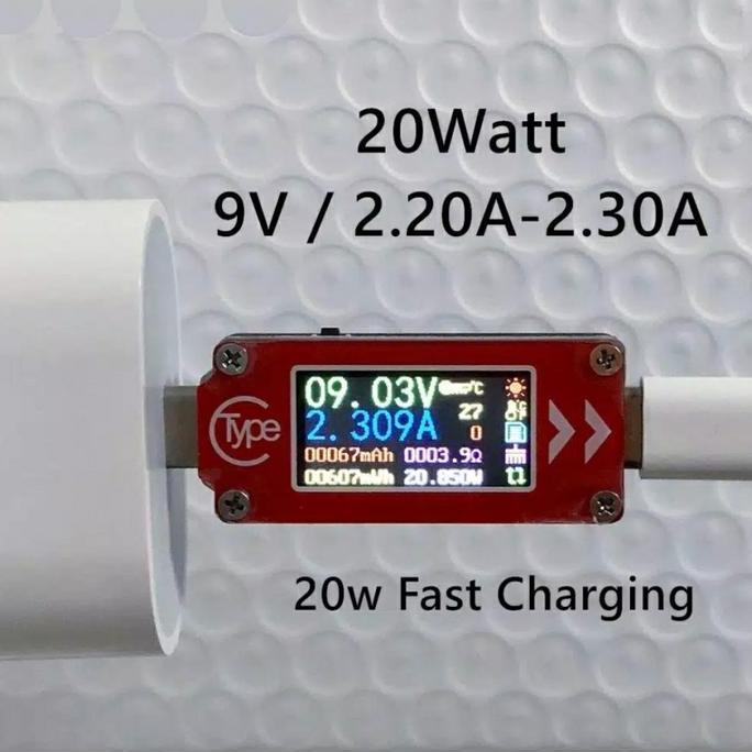 CHARGER ADAPTOR IPHONE 20W TYPE C ORIGINAL FAST CHARGING BATOK CHARGER