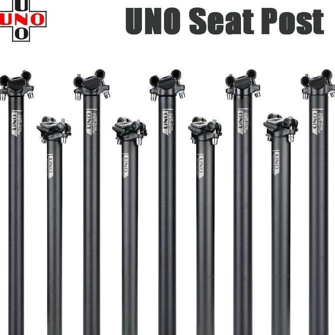 Kualitas Terjamin Uno Advanced Project Seatpost Sepeda Alumunium Alloy Ultralight 25.4/27.2/28.6/30.