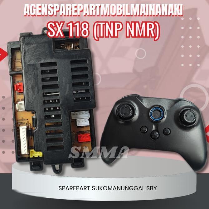 Receiver+Remote Control 2,4Ghz 12V Sx1719, Sx1718, Sx1798, Sx1918, Sx1888 Mobil Aki, Pliko, Pmb, Uni