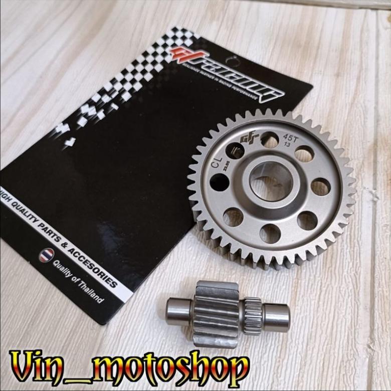 Gigi rasio GF racing Beat Scoopy karbu / Vario 110 / Beat Fi / Spacy