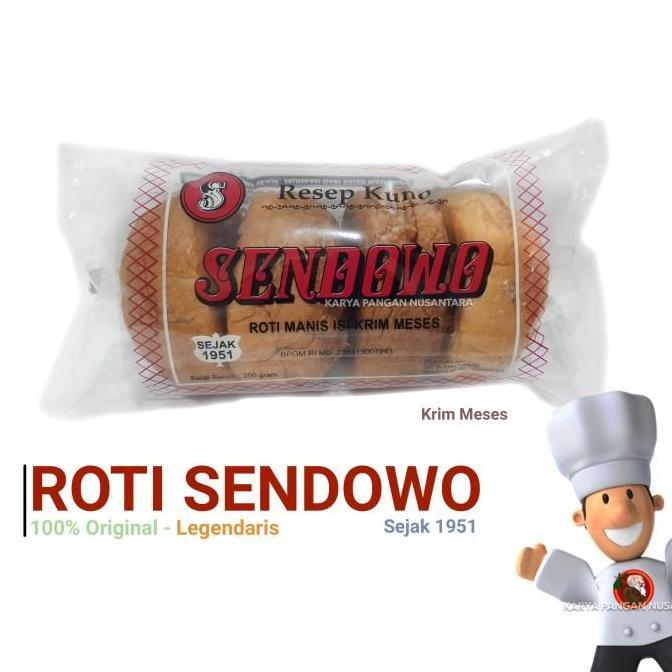 ROTI SENDOWO ROTI KRIM MESES LEGENDARIS MALANG ROTI MESES PER PACK