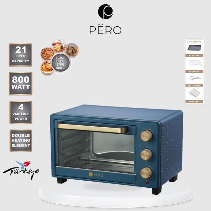 [PROMO 6.6] Pero Multifunction Oven 21L / Oven Listrik Watt Rendah