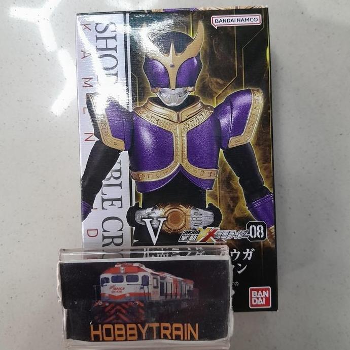 SHODO XX DOUBLE CROSS KAMEN RIDER KUUGA RISING TITAN FORM FIGURE