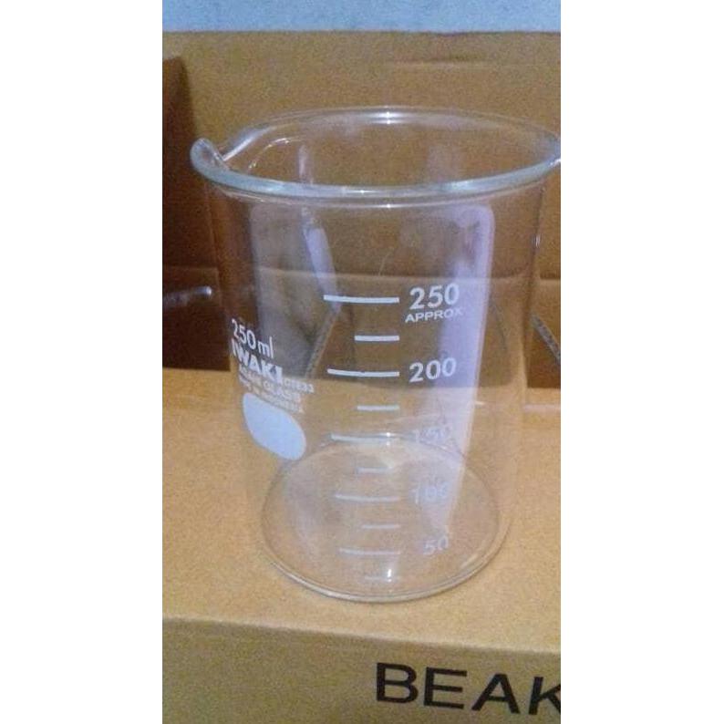 Beaker Glass, 250 Ml. Iwaki Ready