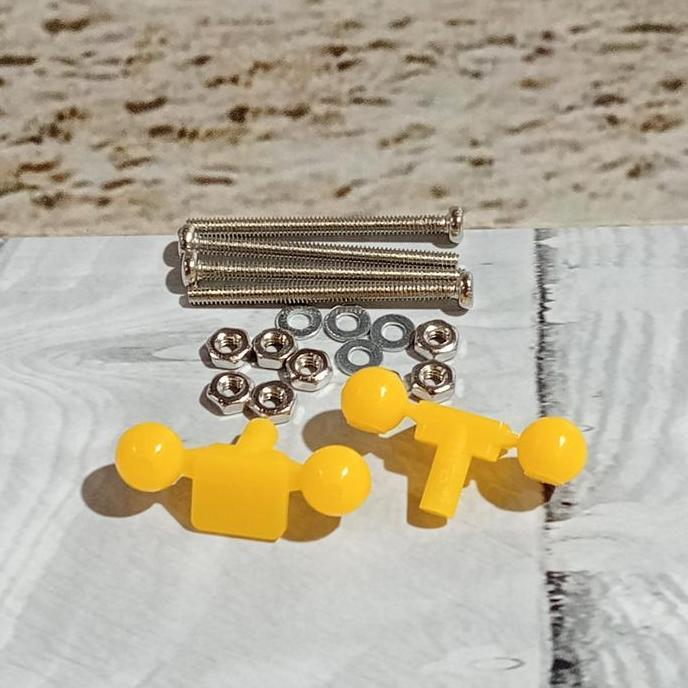 REP TAMIYA STABILIZER BALL CAP + TIANG SET