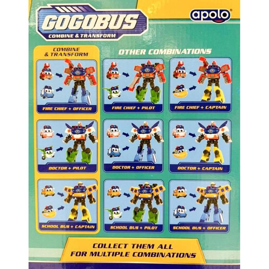 GogoBus Transforming Robot Gogo Bus Firy Justin Amby