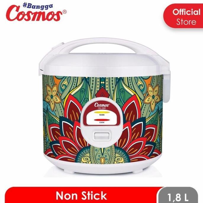 COSMOS RICE COOKER / MAGIC COM CRJ3301 / CRJ 3301 / CRJ-3301 (1,8
