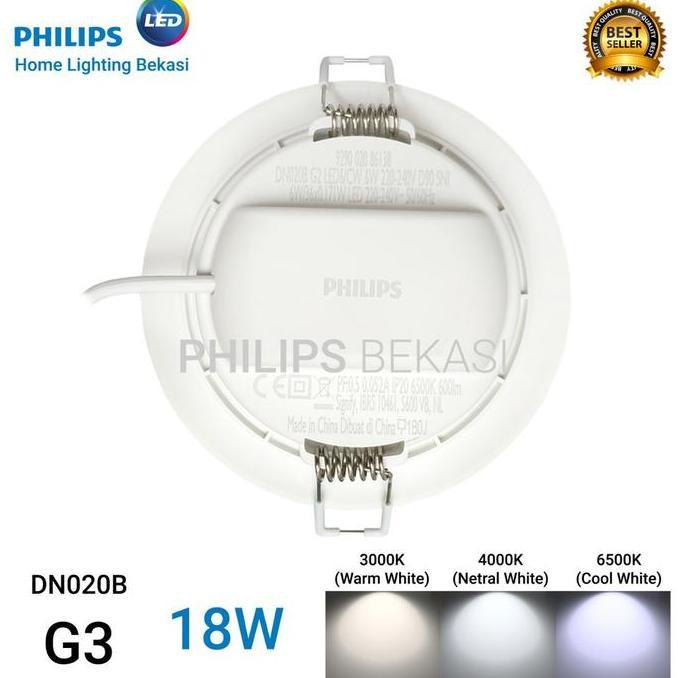 Lampu Downlight Philips 18 Watt LED DN020B 7 inch