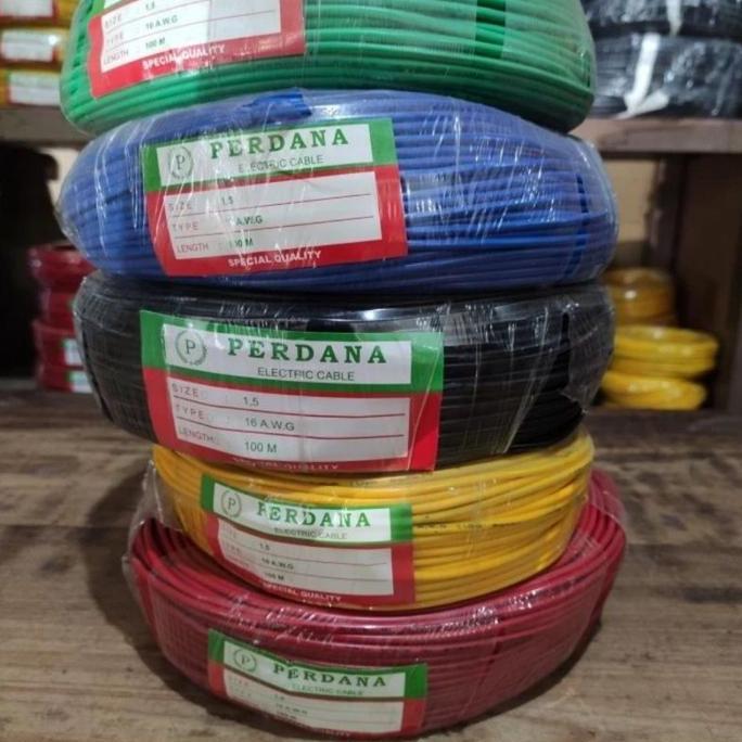 Kabel NYAF / Serabut 1*1.5 mm Perdana
