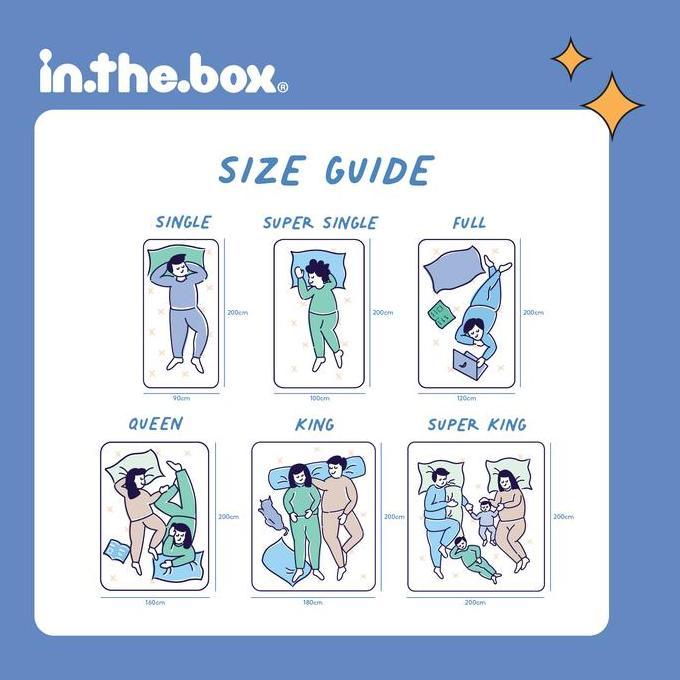 Kasur Spring Bed IN THE BOX PLUS 160x200 (Queen) - FREE BANTAL