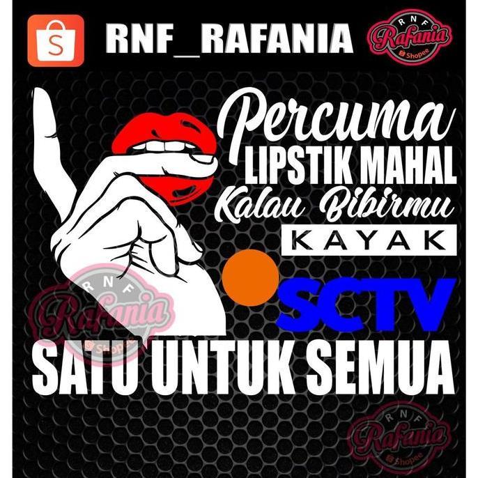 STIKER KATA KATA KACA PINTU MOBIL TRUK PICK UP GRANMAX L300 PERCUMA