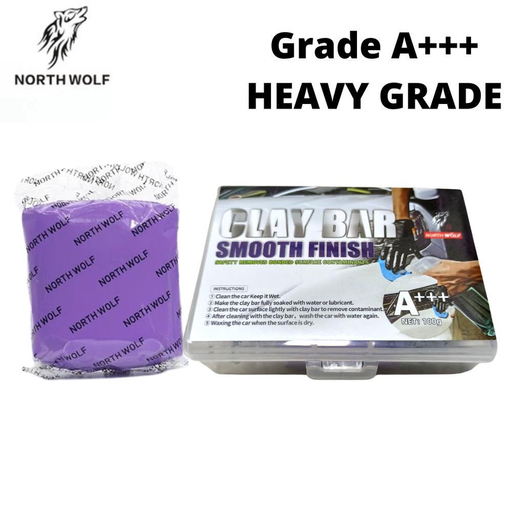 North Wolf Clay Bar 100gr, Northwolf claybar poles pad Overspray A+++