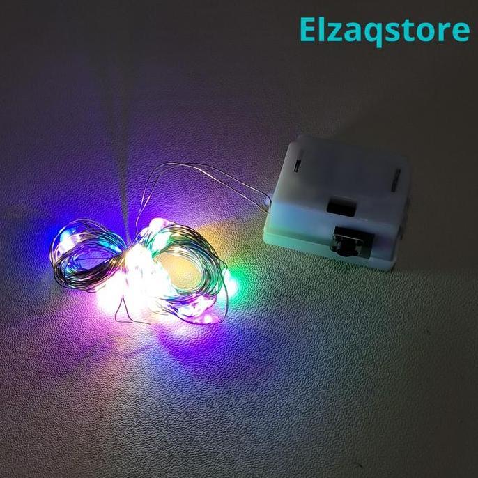 Lampu Layangan Baterai LED Kawat Kelap Kelip lampu led bentuk lidi