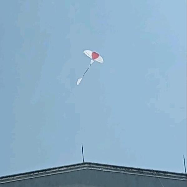 Layangan love love 1 meter