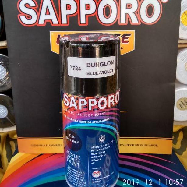 Sapporo Spray Bunglon Blue Violet 7724 / Sapporo Spray