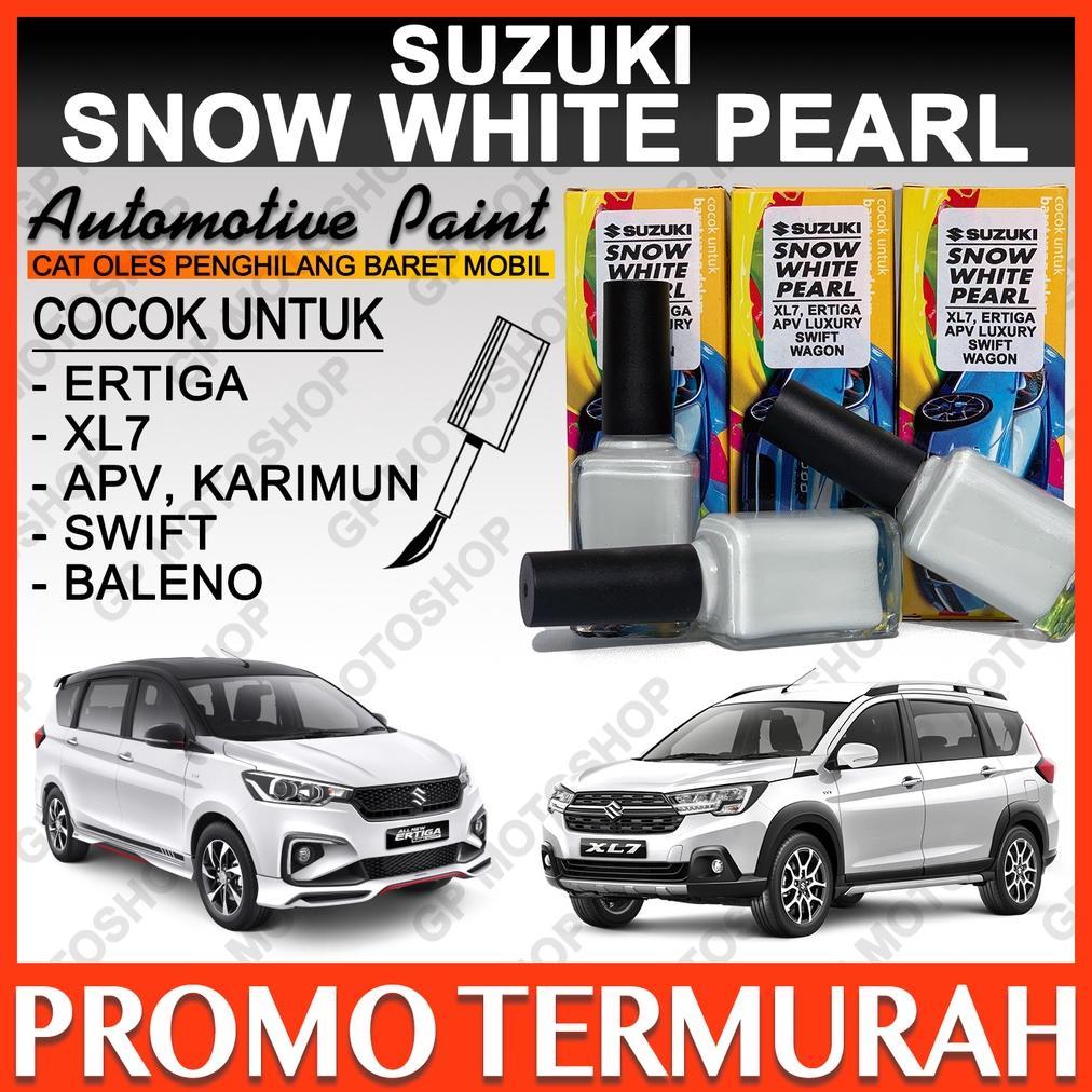 Suzuki Snow White Pearl Cat Oles Penghilang Baret Mobil Lecet Putih Metalik Ertiga Apv Swift Ignis