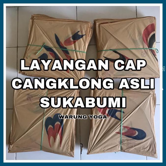 Layangan ber Cap Cangklong Asli Sukabumi