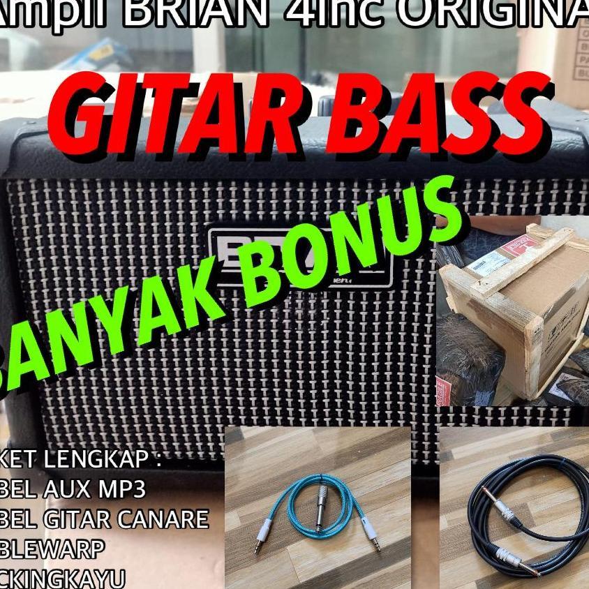 Ampli Gitar Bass 4Inc Original - Ampli Bass 4Inc Original - Ampli Bass Mini Untuk Elektrik Dan Akust