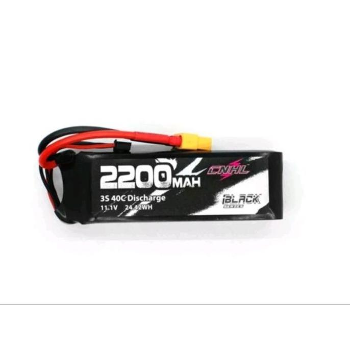 Cnhl Black Series 2200Mah 3S 11.1V 40C Lipo Battery With Xt60 Plug