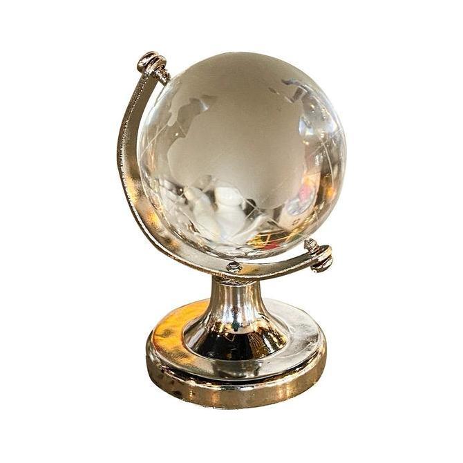 Globe Kristal Mini dekorasi Desktop Kreatif Dekorasi Meja Pajangan Bola Kristal
