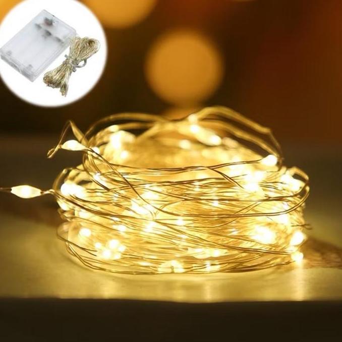 Fairy light / lampu baterai / tumblr baterai / lampu tumblr / 2 mter / 3 meter / 5 meter / 10 meter