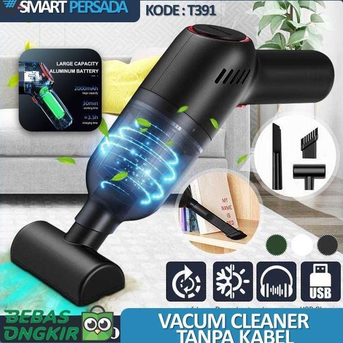 Arigato- Vacum Cleaner Penyedot Debu Portable Tanpa Kabel Vakum Kasur Sofa